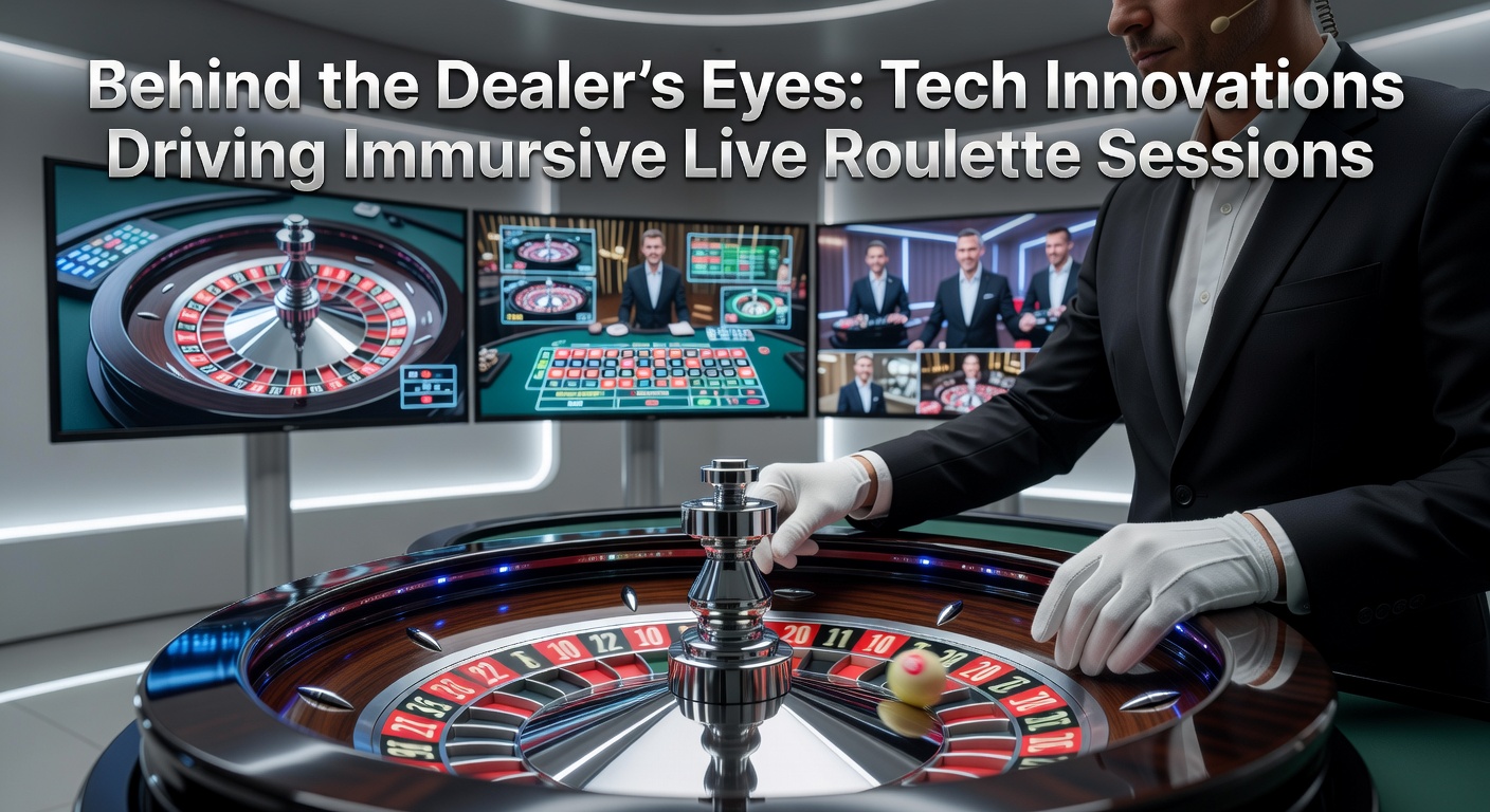 Live roulette dealer met high-tech camera setup in een studio, waar meerdere hoeken de actie vastleggen voor spelers wereldwijd