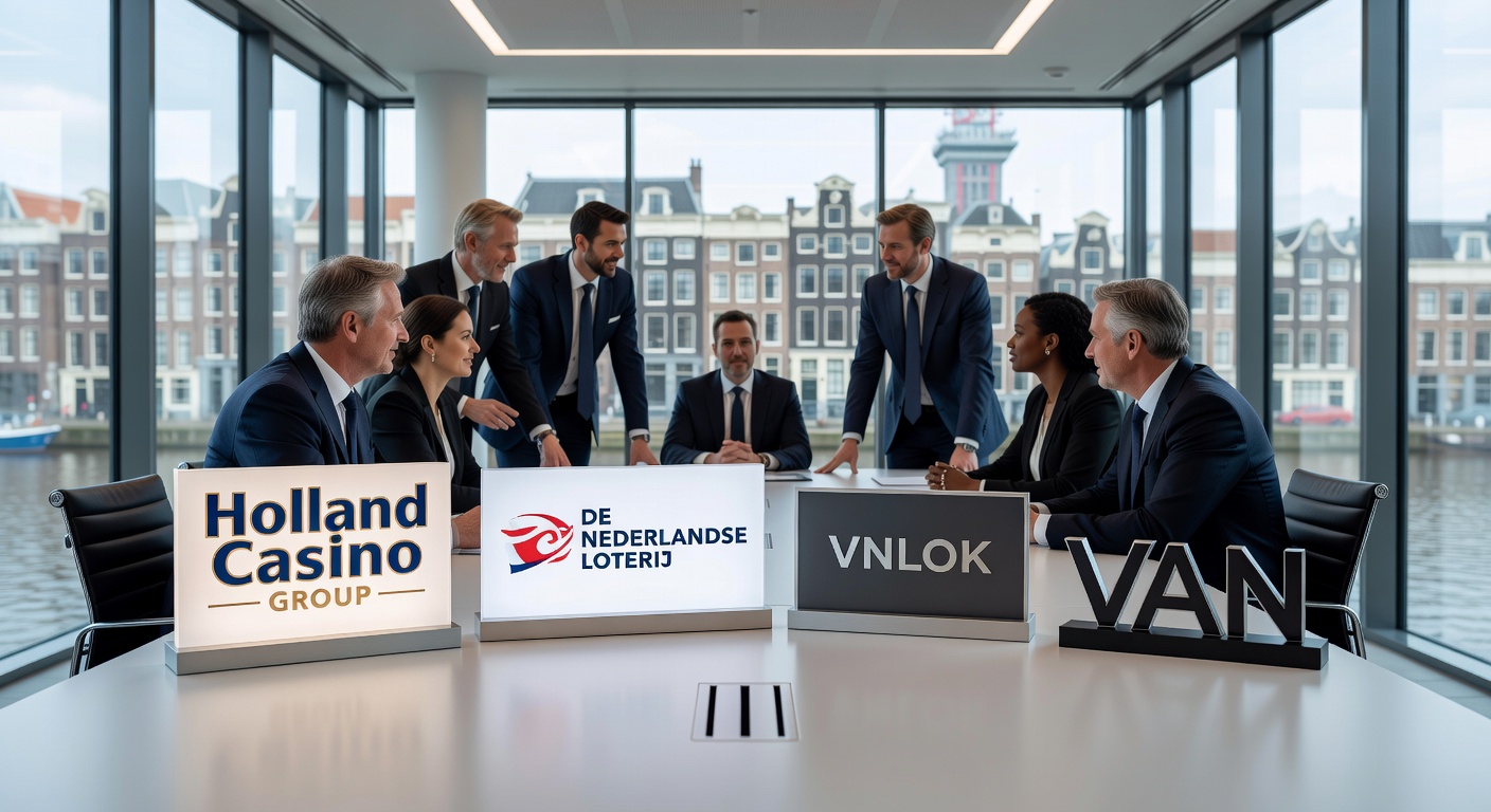 Grafiek met vergelijking legale en illegale gokomzet in Nederland begin 2025