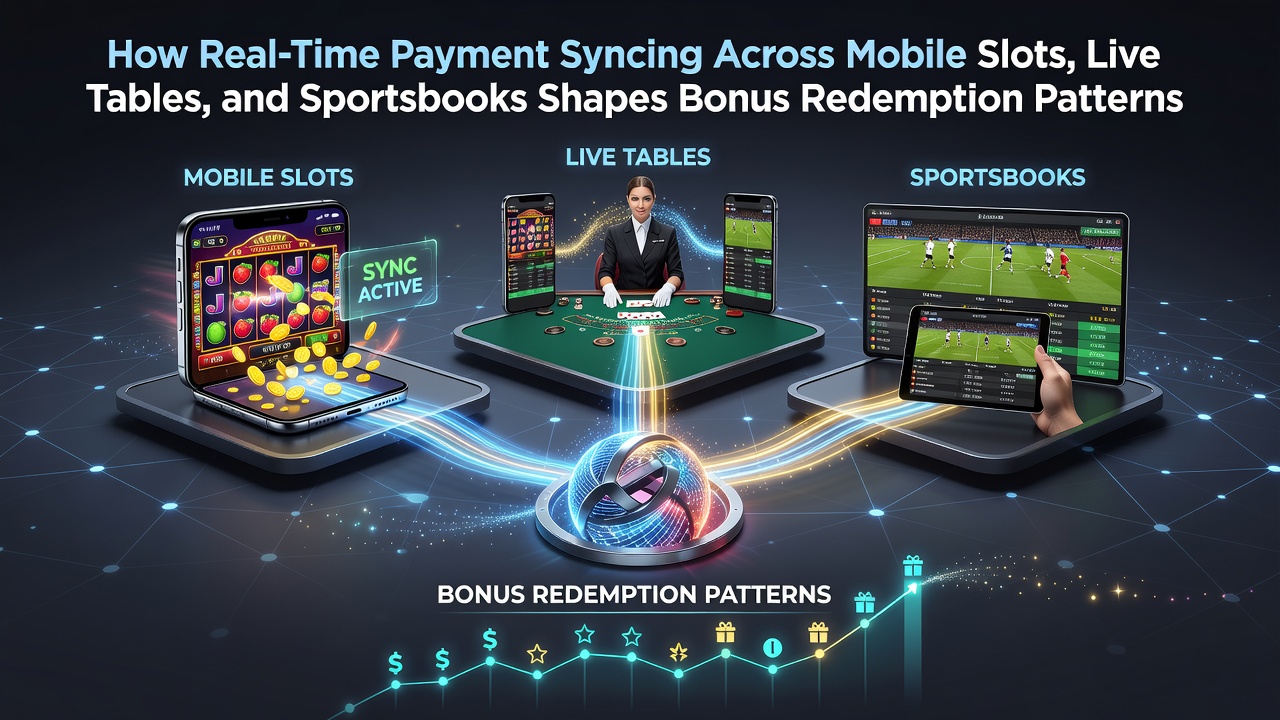 Real-time betalingssynchronisatie tussen mobiele slots, live tafels en sportsbooks