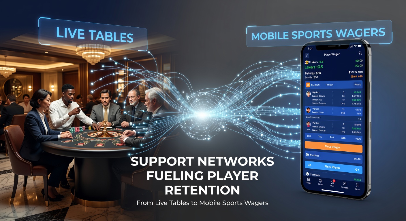 Ondersteuningsnetwerken die spelers vasthouden bij live tafels en mobiele sportweddenschappen