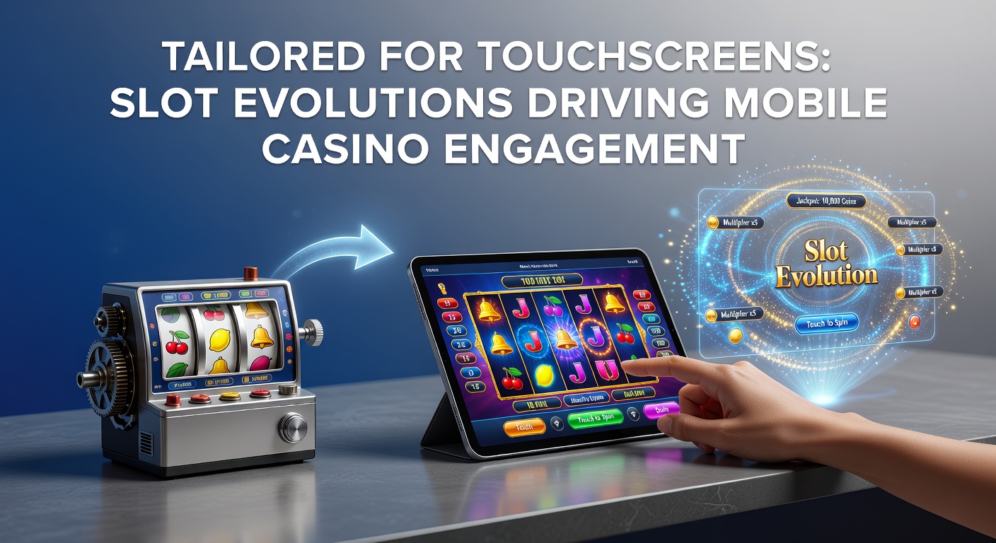Moderne smartphone met kleurrijke slotgame op touchscreen, symboliserend mobiele casino-innovaties